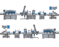 全自動玻璃水灌裝生產(chǎn)線